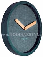 Designové nástěnné hodiny 3155tq Nextime Jeans Calm 30cm