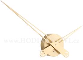 Designové nástěnné hodiny Future Time FT9650GD Hands gold 60cm