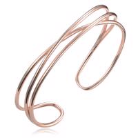 MINET Rose gold stříbrný náramek Ag 925/1000 12,30g