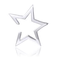 MINET Stříbrná záušnice EAR CUFF STAR